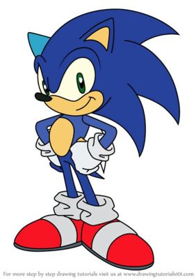 Art How to Draw Sonic: A Guide to Drawing the Speedy Blue Hero