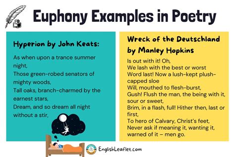 Euphony Poetry Definition and Its Multi-Layered Expression