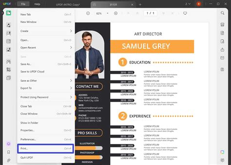 how to print landscape pdf in multiple steps for optimal results