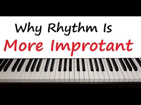 Why Is Rhythm Important in Music and Its Various Perspectives